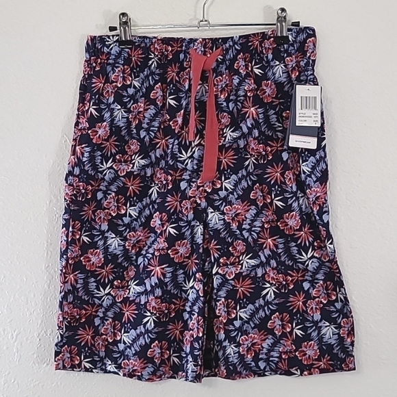*NWT* IZOD Men's Tropical Floral Pajama Sleepwear Shorts, size Small - Picture 1 of 5